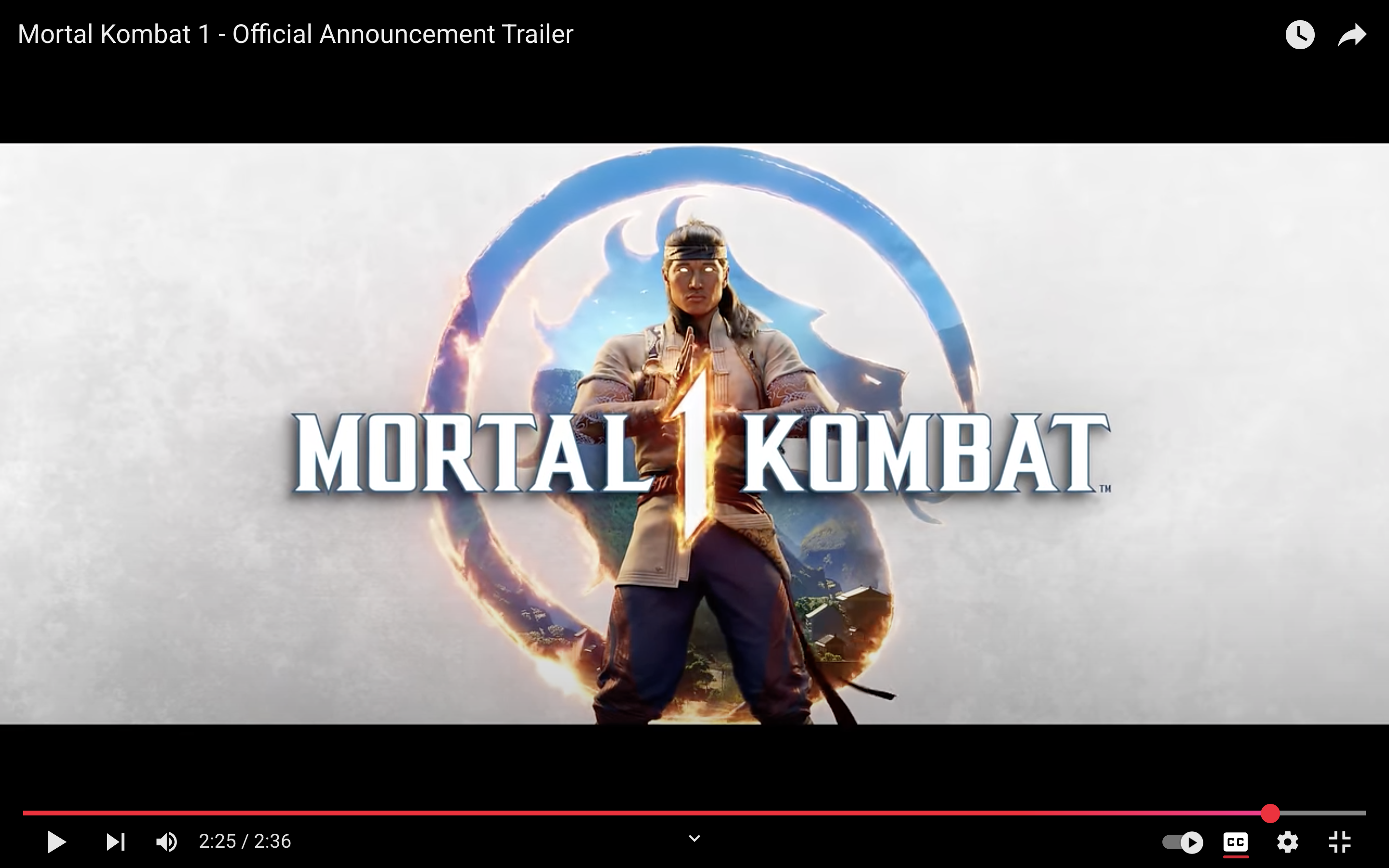 Mortal Kombat UK trailer