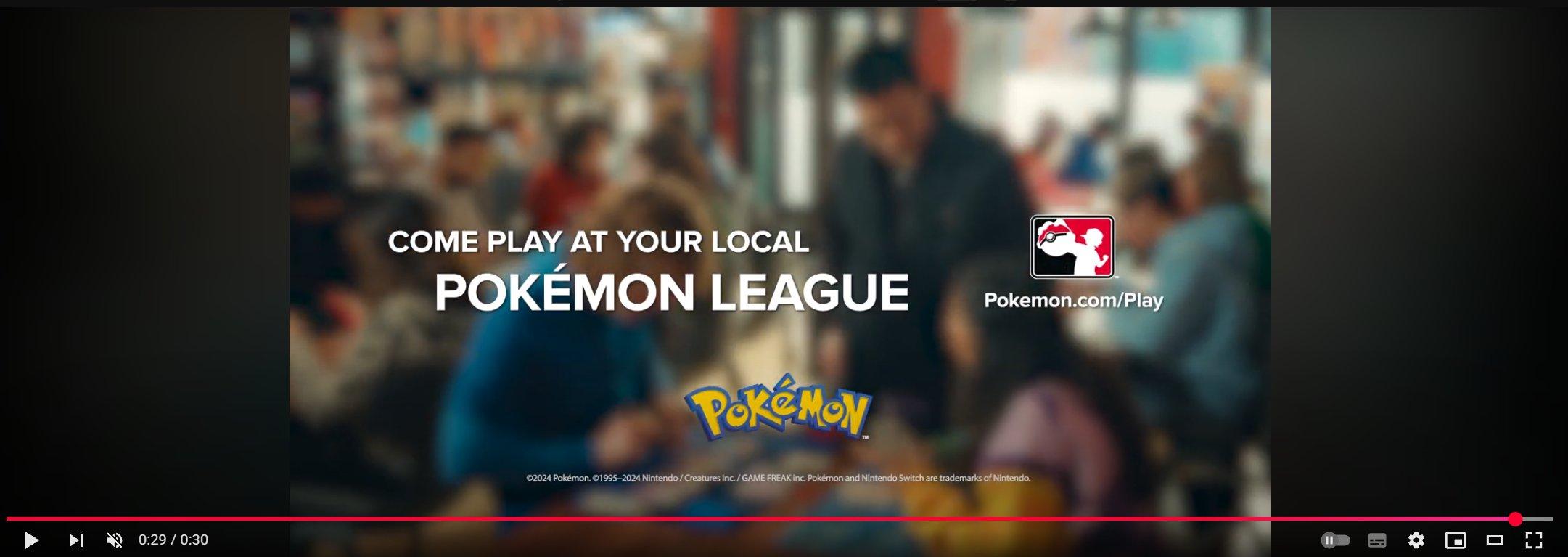 Come Play At Your Local Pokémon League