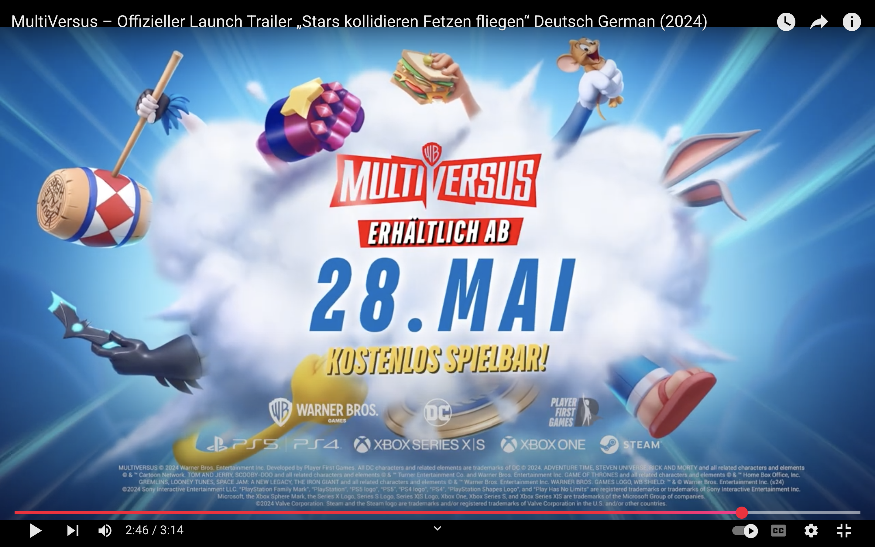 Multiversus German trailer