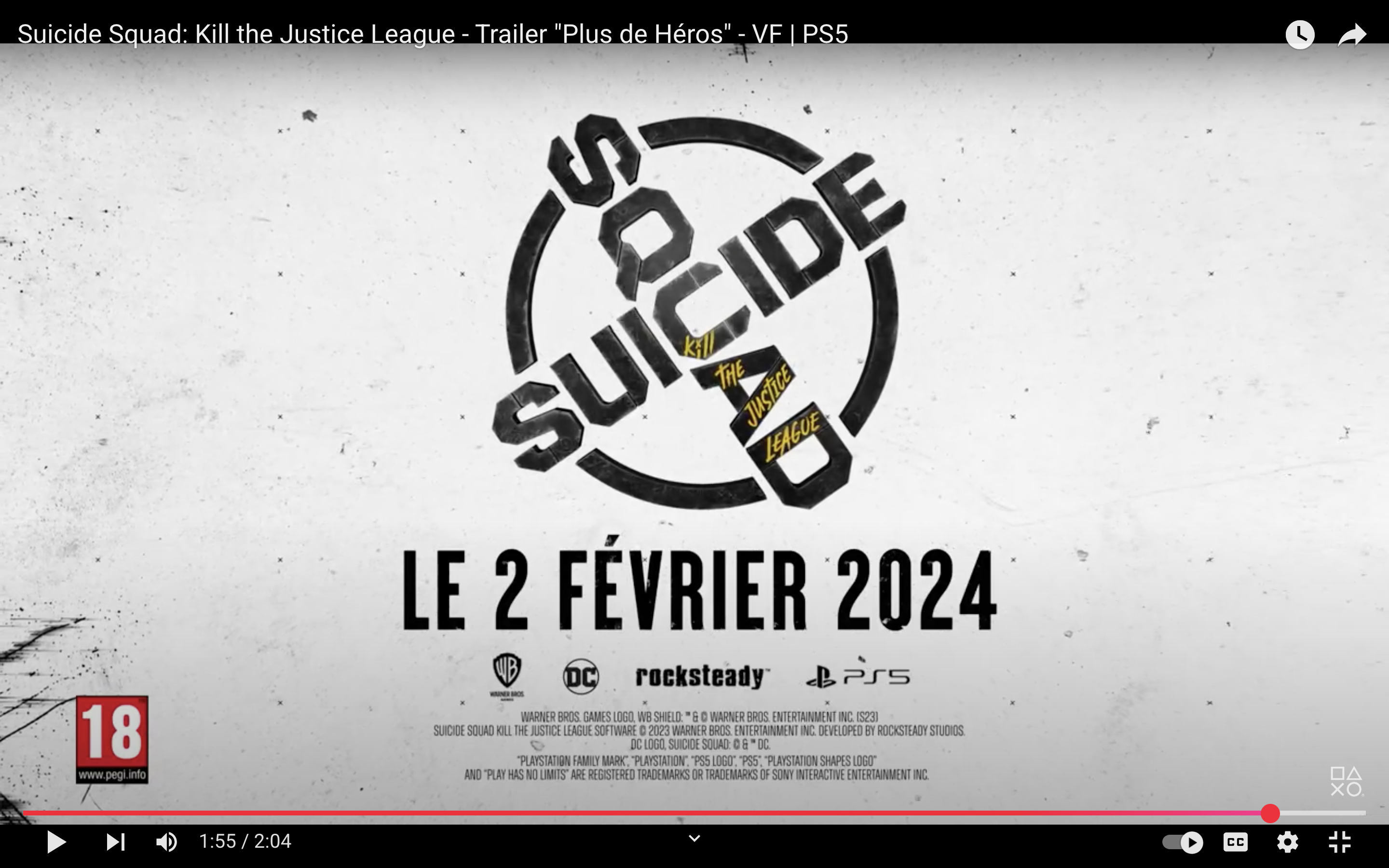 Suicide Squad French trailer